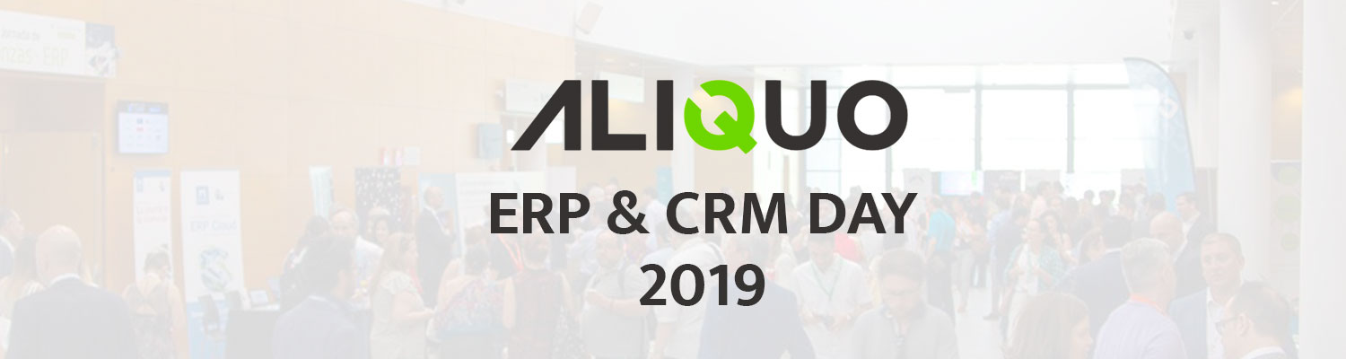 Aliquo Software patrocinador del evento ERP & CRM Day